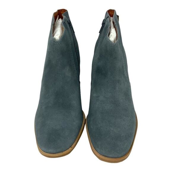 Lucky Brand Pellyon Stack Heel Bootie Castle Rock Gray Size 9.5 NWT $149 MSRP - Picture 2 of 7